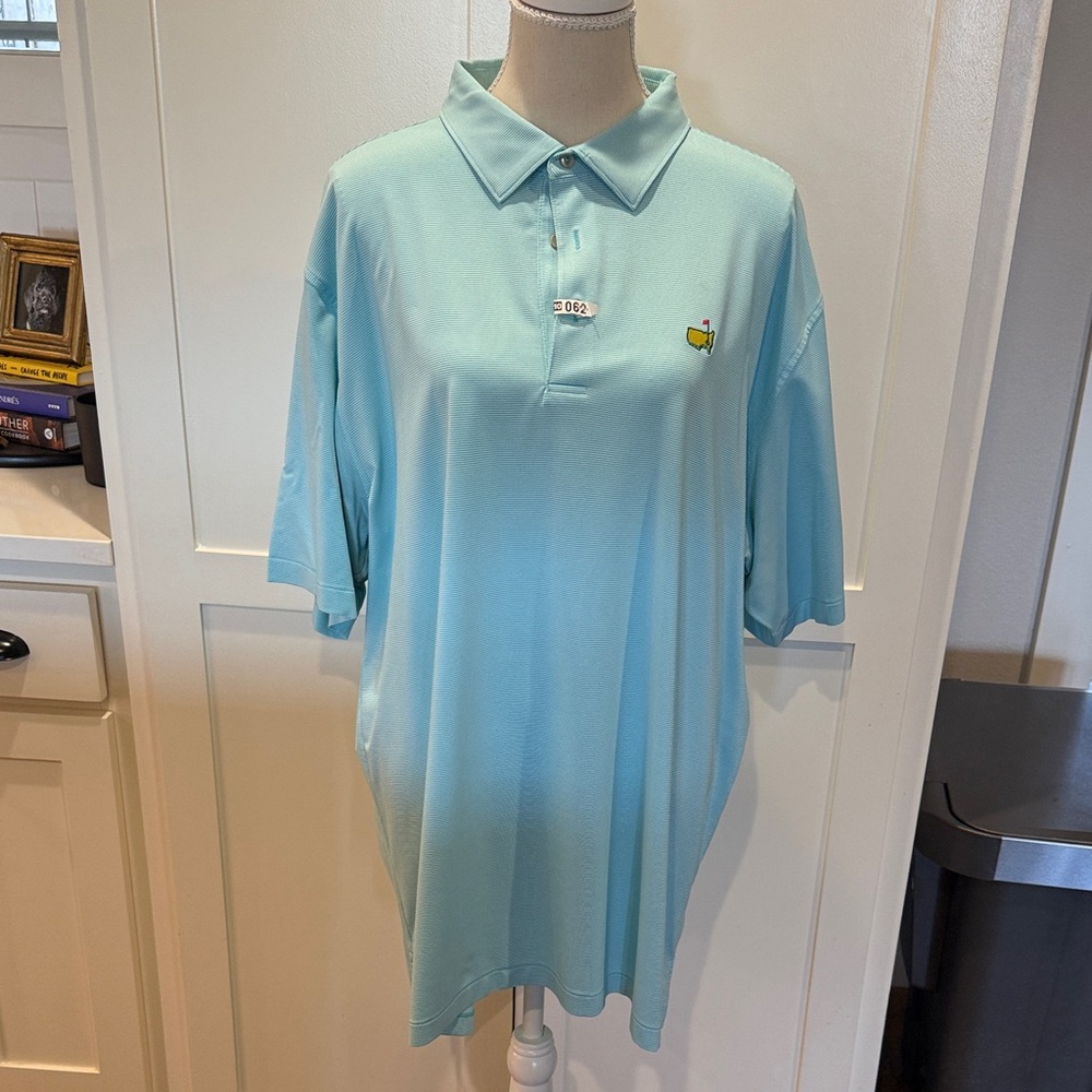 Peter Millar Light Blue Polo Shirt